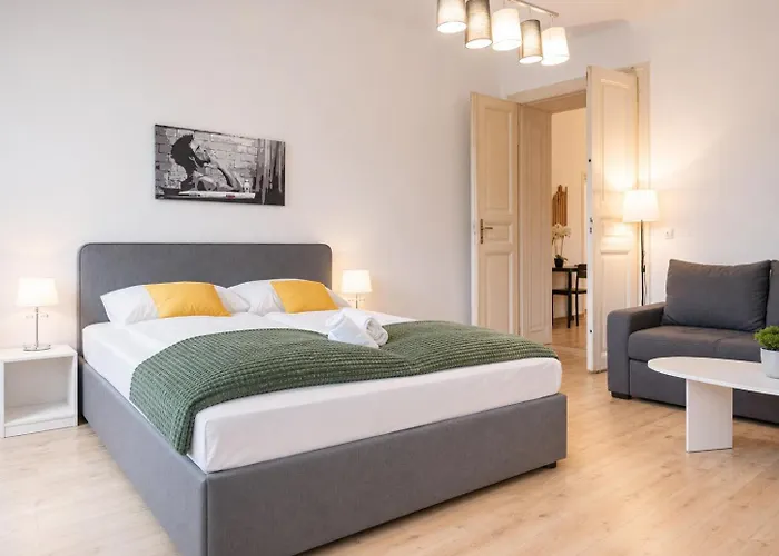 Apartament Attractive 2br Near Akh Ideal For Short & Longstays Wiedeń